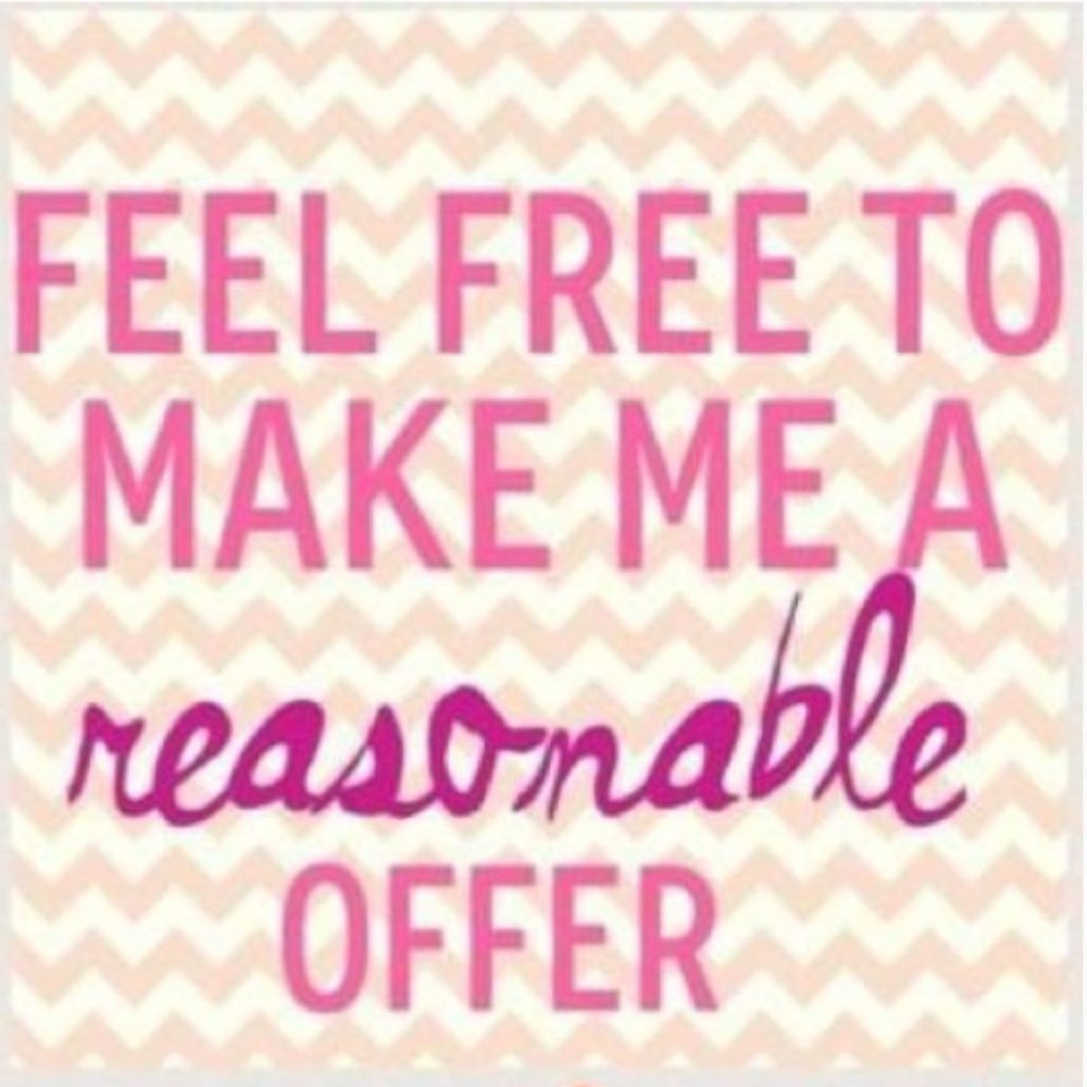 Always considering reasonable offers!!